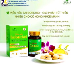 Viên nén ngậm ho SafeOrchid