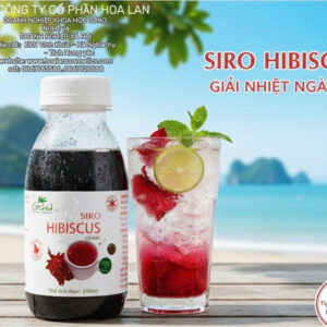 Siro Hibiscus cô đặc 250ml