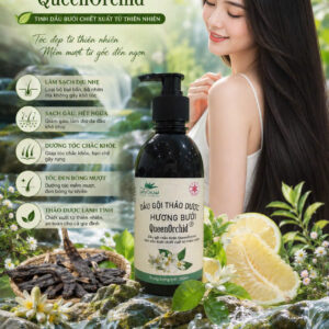 Dầu gội thảo dược Queen Orchid Hương bưởi 300ml