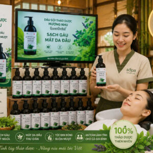 Dầu gội thảo dược Queen Orchid Hương Nhu 300ml