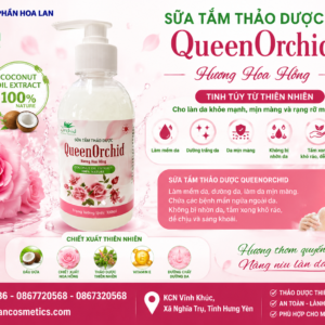 Sữa tắm thảo dược Queen Orchid 300g
