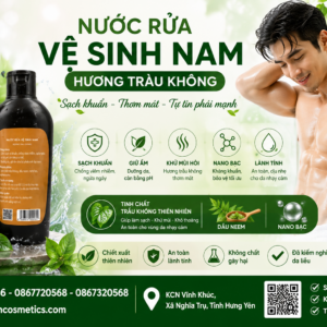 Dung dịch vệ sinh nam hương trầu không 250ml