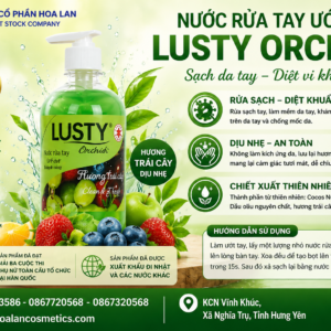 Nước rửa tay ướt Lusty Orchid - 500ml