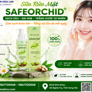 Sữa rửa mặt SafeOrchid 150ml