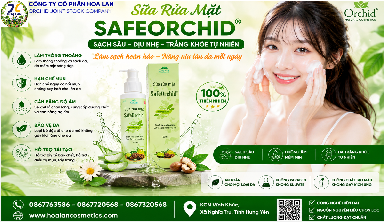 Sữa Rửa mặt 150 ml