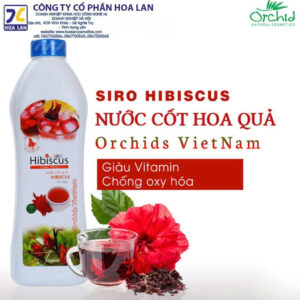 Siro Hibiscus cô đặc 1 lít