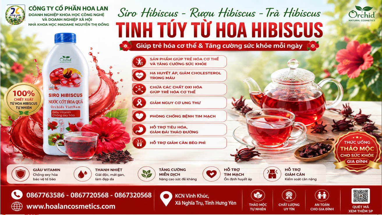 siro hibiscu 1 lít
